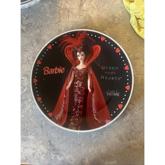Other - 1995 Bob Mackie Barbie Queen Of Hearts Limited Edition Plate